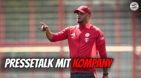 Pressetalk mit Vincent Kompany zum Start des Trainingslagers | 