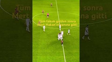 Mert Hakan’ın Hull City maçında attığı golden sonra tüm takım yanına gitti #fenerbahçe