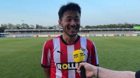 Yuki Sugawara “super happy” to score first Southampton goal