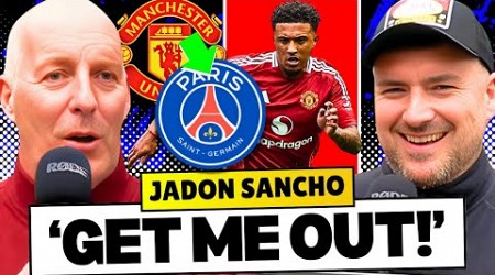 Man United Transfer Frenzy: Sancho Offered PSG Contract! | Everton Fight for Branthwaite