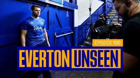 BTS at new home kit shoot! | EVERTON UNSEEN #100