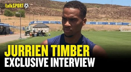 Jurrien Timber REVEALS Emotional RECOVERY From ACL Injury &amp; His MOTIVATION For The Season! 