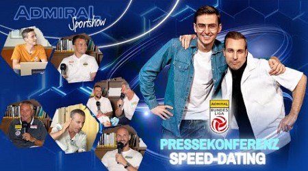 ADMIRAL Sportshow Special bei der Saisonauftakt-Pressekonferenz der ADMIRAL Bundesliga