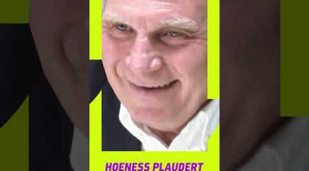 Uli Hoeneß in Plauderlaune. Er verrät, welchen Spieler er unbedingt beim FC Bayern sehen will.