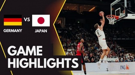 GERMANY VS JAPAN｜Basketball Friendly Game | Full Highlights | July 19,2024