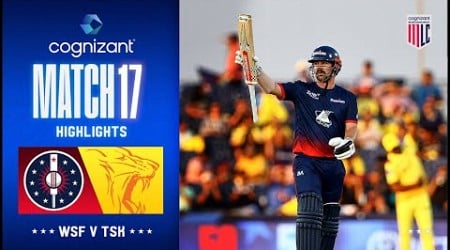 Cognizant Major League Cricket Game 17 Highlights | Washington Freedom Vs. Texas Super Kings