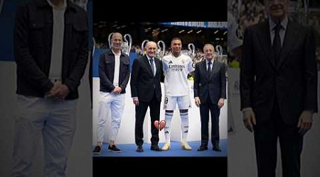 Mbappe With Real Madrid Legends