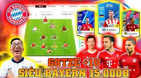 15.000 Tỷ Siêu Đội Hình Bayern Munick Cực Mạnh FC Online Với Nhạc Trưởng &quot; Messi Người Đức&quot; +10