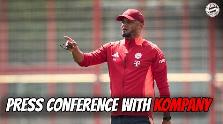 Press conference with Vincent Kompany at the start of the training camp | 