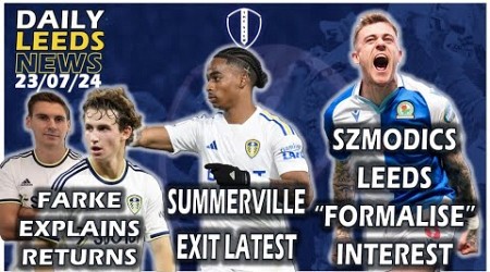 Leeds &quot;Formalise&quot; Szmodics Interest | Summerville Exit Latest | Gnonto Everton Movement | New VC