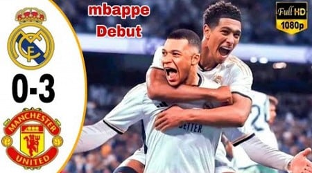 Mbappe debut First Match ⚽