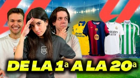 HACEMOS EL RANKING DE CAMISETAS DE LALIGA 24/25