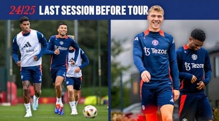 Final Training Session Before Pre-Season Tour 