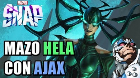 Mazo HELA con AJAX ¡Imparable! | MARVEL SNAP