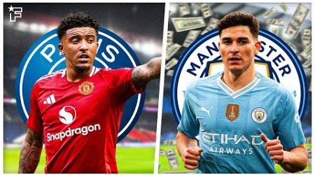 Le PSG CONNAÎT le PRIX de Sancho, Manchester City RÉCLAME un PACTOLE pour Alvarez | Revue de presse