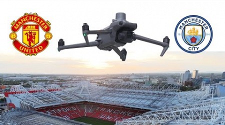 Flying from Manchester United&#39;s Stadium to Manchester City&#39;s Stadium