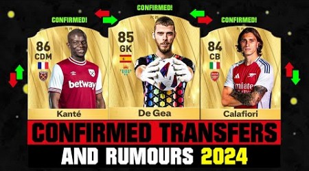 FIFA 25 | NEW CONFIRMED TRANSFERS &amp; RUMOURS! 