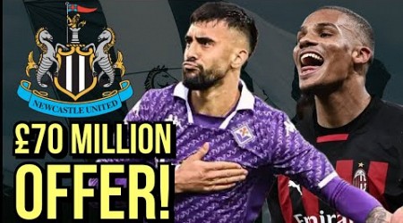 Newcastle TARGET £70 MILLION Serie A DUO! Thiaw &amp; Gonzalez!