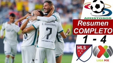 Liga MX vs MLS STAR 4-1 Resumen Y Goles COMPLETO | Amistosos | ALL STAR GAME 2024