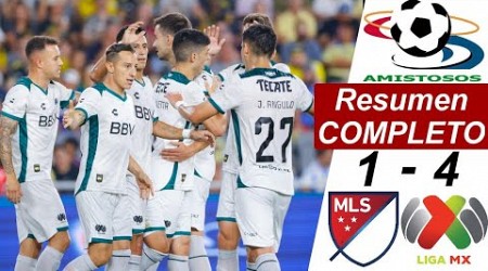 Liga MX vs MLS STAR 4-1 Resumen Y Goles COMPLETO | Amistosos | ALL STAR GAME 2024