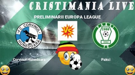 LIVE CORVINUL HUNEDOARA ( ROMANIA ) - PAKS ( HUNGARY ) - LIVE STREAM Europa League - Calificare !