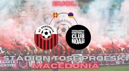 Shkendija vs FC Noah LIVE 