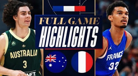 AUSTRALIA vs FRANCE | FULL GAME HIGHLIGHTS | July 21, 2024