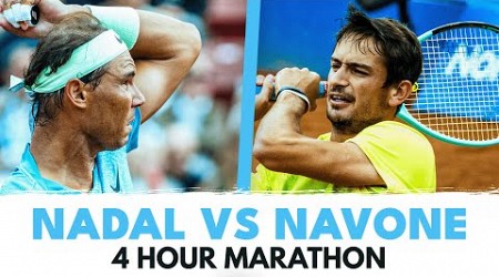 Rafael Nadal vs Mariano Navone In 4 HOUR MARATHON! | Bastad 2024 Highlights