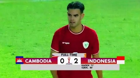 FULL HIGHLIGHT INDONESIA U-19 VS KAMBOJA U-19 !! AFF ASEAN CUP U-19 | Fans Camera