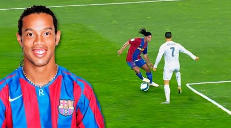 FOI ASSIM QUE RONALDINHO SALVOU O BARCELONA