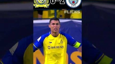 CR7 Comeback Al Nassr vs Manchester City Highlights Imaginary #youtube #football #shorts