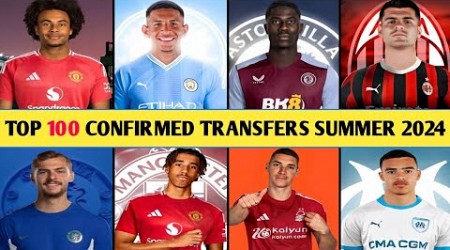 TOP 100 CONFIRMED TRANSFERS IN SUMMER 2024,DONE DEALS✔,LENY YORO TO MAN UTD,SAVIO TO MAN CITY