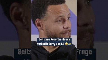 Reporter fragt Curry, ob er schwimmen kann 