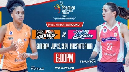 FARM FRESH vs. CREAMLINE - Full Match | Preliminaries | 2024 PVL Reinforced Conference