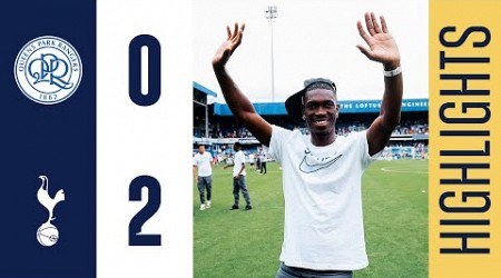 QPR 0-2 TOTTENHAM HOTSPUR | HIGHLIGHTS | OUTRAGEOUS BISSOUMA GOAL!