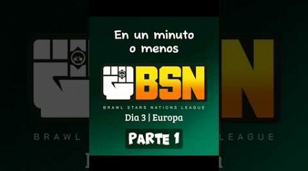 Brawl Stars Nations League | Europa | Dia 3 Parte 1 #brawlstars #fyp #foryou #ucrania #españa