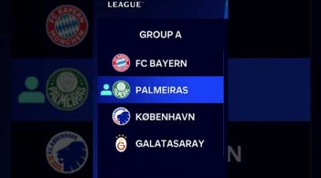 What if Palmeiras was in the Champions League?