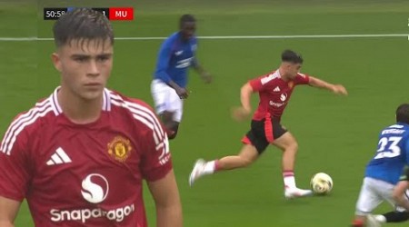 Harry Amass is Man Utd&#39;s New Young Star / Harry Amass vs Rangers (20/07/24) HD