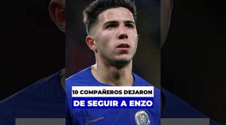 Estos son los compañeros de Enzo Fernandez del Chelsea que lo dejaron de seguir en las redes 