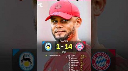 Bayern Munich mỗi khi gặp Rottach Egern 