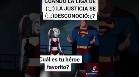 La liga de la justicia se Enamora #batman #superman #wonderwoman #harleyquinn #hiedravenenosa#viral