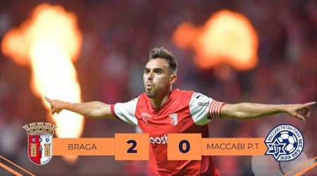 SC BRAGA 2 x 0 MACCABI P.T. (RESUMO) - UEFA EUROPA LEAGUE