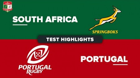 HIGHLIGHTS | SOUTH AFRICA v PORTUGAL | July Internationals 2024