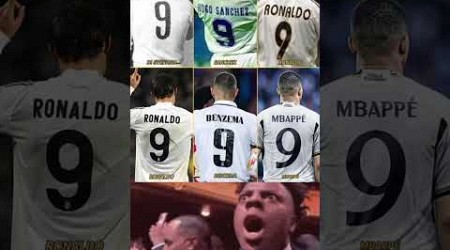 Real Madrid No.9 Legacy #football #youtube #shorts