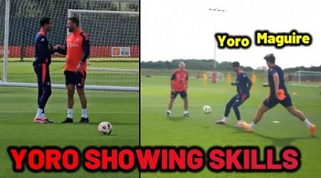 Leny Yoro impressed Ruud van Nistelrooy in Man United training today, Sancho late again