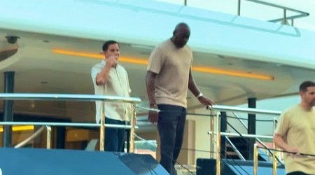 Monaco Stunning Luxury MegaYacht &amp; Superyacht•Michael Jordan Spotted •while Spotting@emmansvlogfr