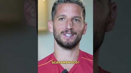 Dries si racconta ai microfono di @gazzettadellosportE ovviamente parla di Napoli