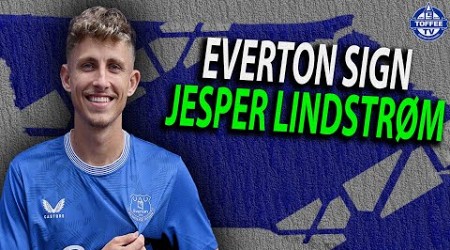 Jesper Lindstrøm Signs For Everton LIVE