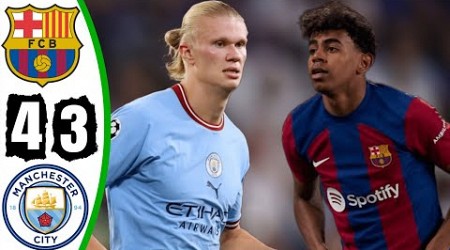 Barcelona vs Man City 4-3 - All Goals &amp; Highlights - Friendly 2024