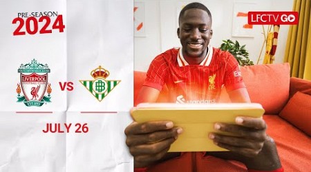 Matchday Live: Liverpool vs Real Betis | Build-up from Pittsburgh